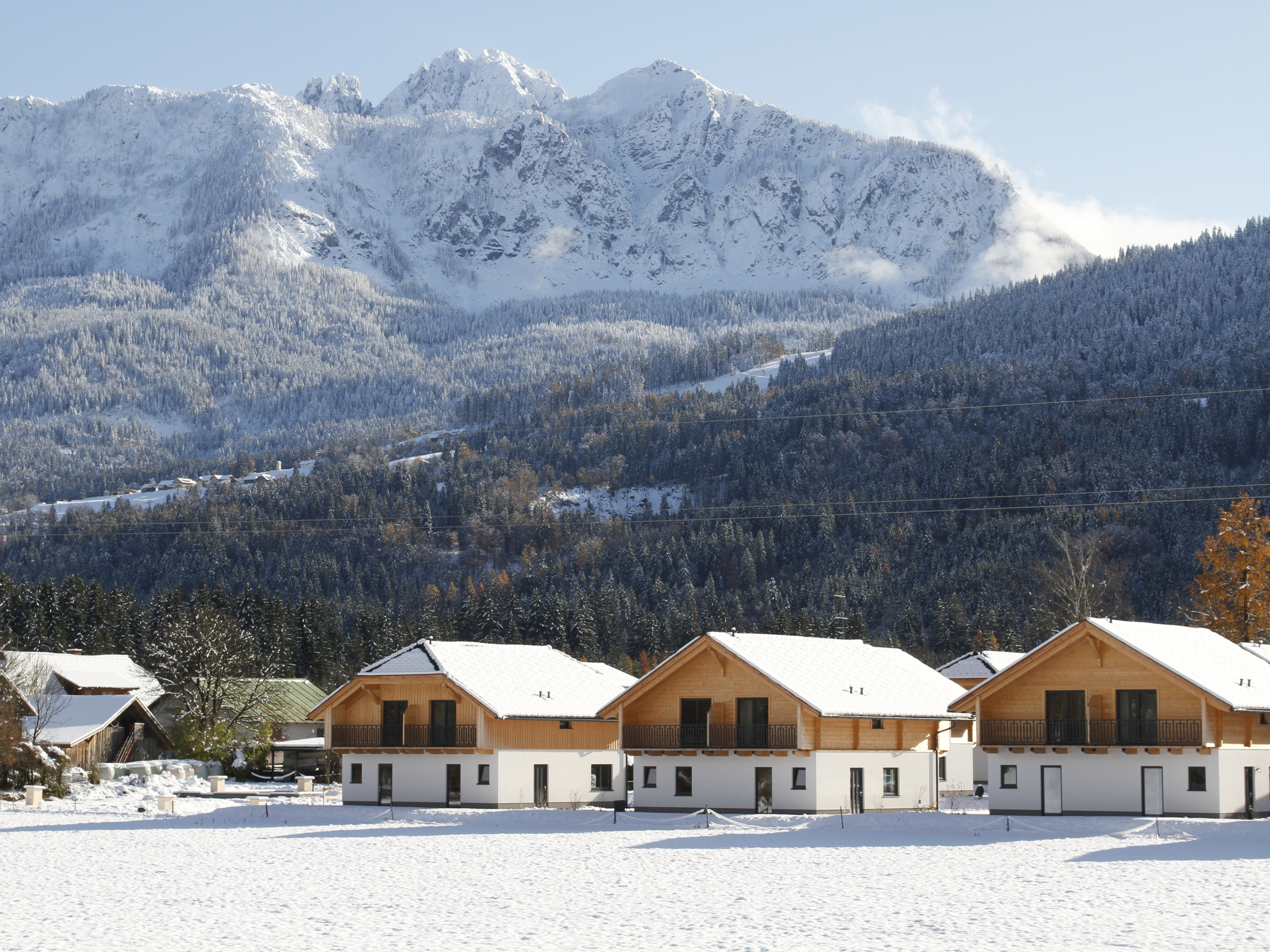 Chalet Rattendorf Nassfeld Holiday Parcs twee verdiepingen - 4 personen