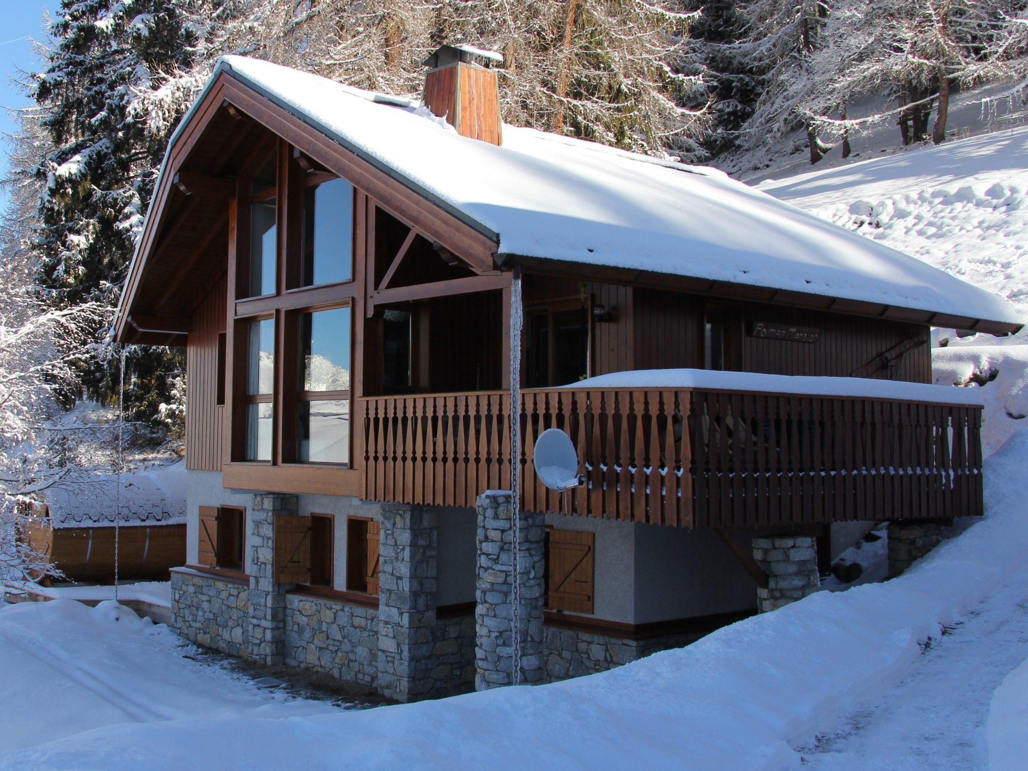 Chalet de Bellecôte Type 2, Polman Mansion met sauna - 8 personen