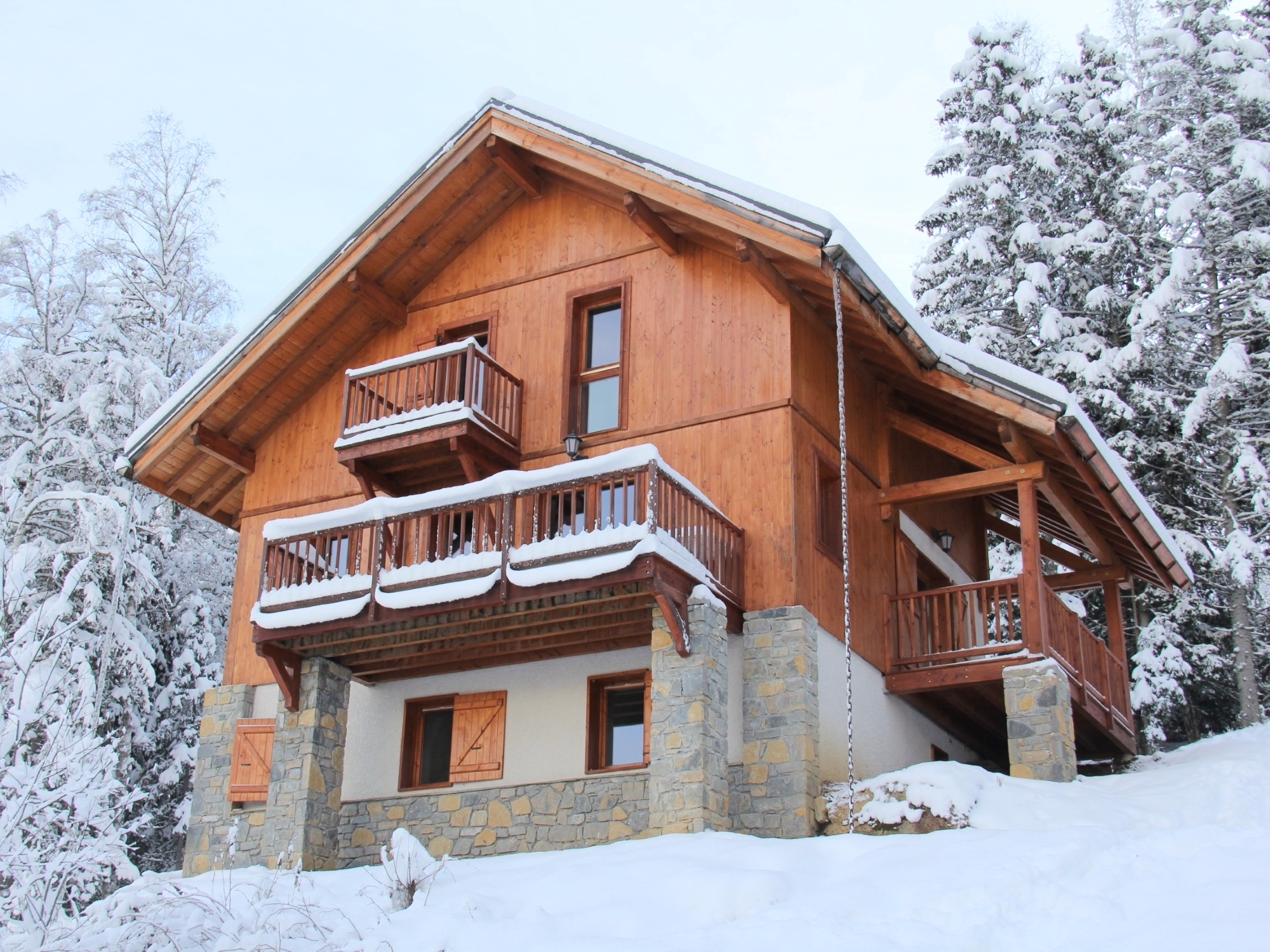 Chalet Le Clos du Pré met familiekamer - 12 personen