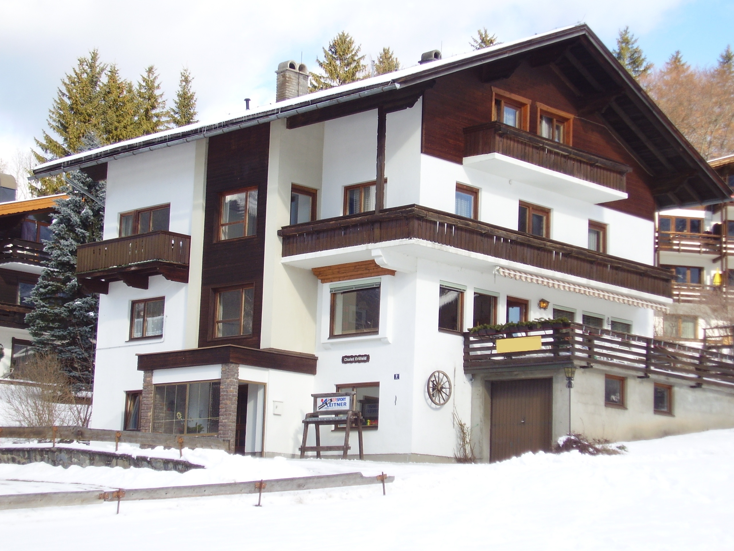 Chalet Erlifeld inclusief catering - 14-18 personen