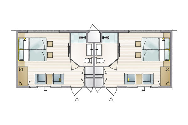 Hotelchalet (1-2p)