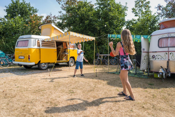 Camperplaats xl met stroom