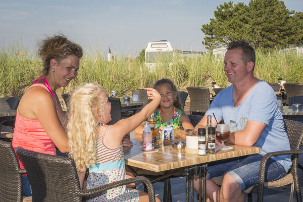 Camperplaats met stroom