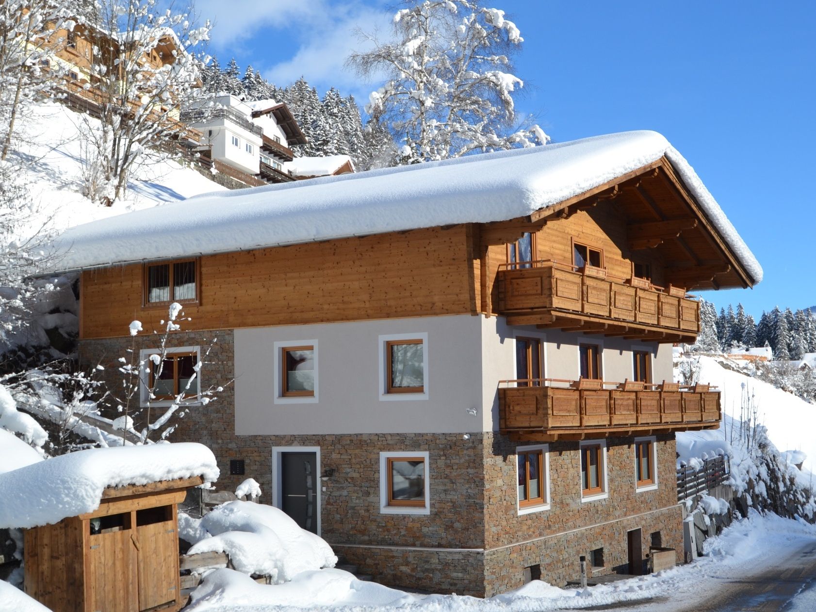 Chalet-appartement Ferienhaus Rieder - 7 personen